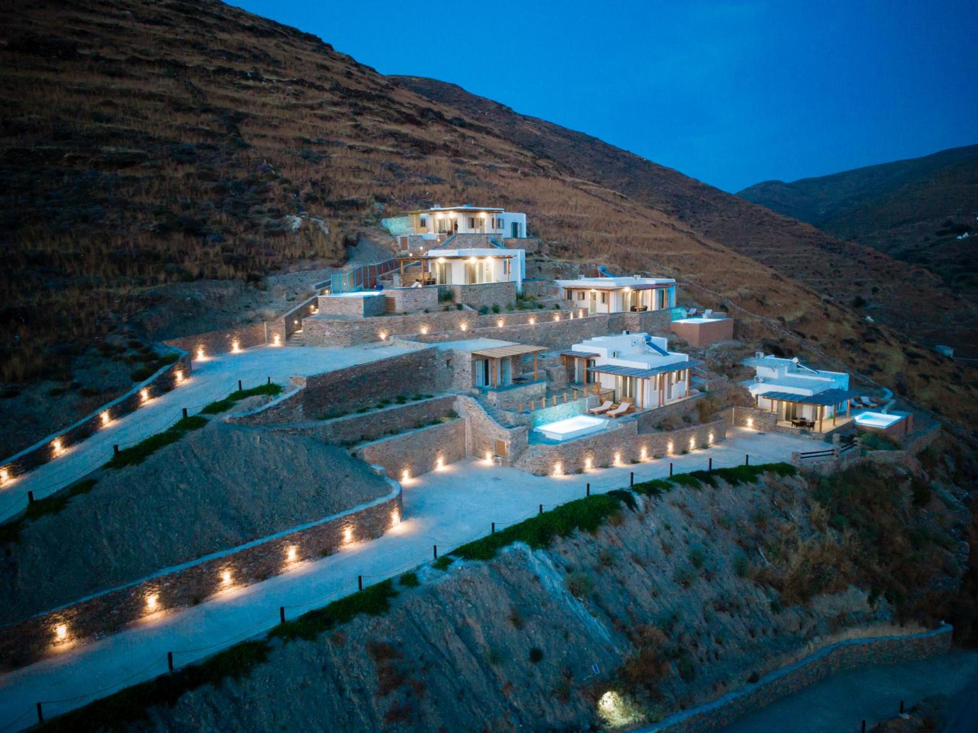 Epithea Suites Kythnos 5 Με Ιδιωτική Πισίνα Bagian luar foto