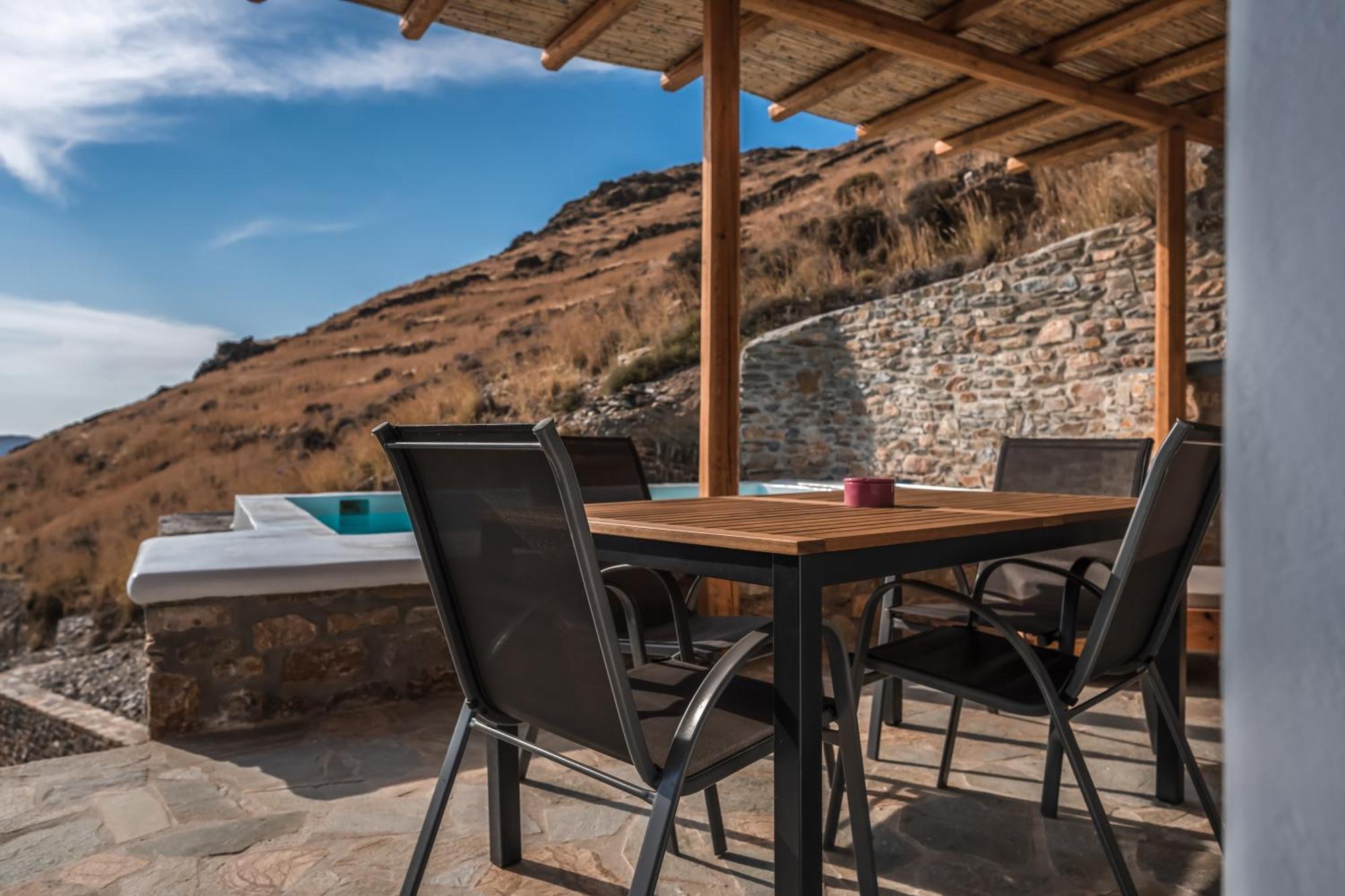 Epithea Suites Kythnos 5 Με Ιδιωτική Πισίνα Bagian luar foto