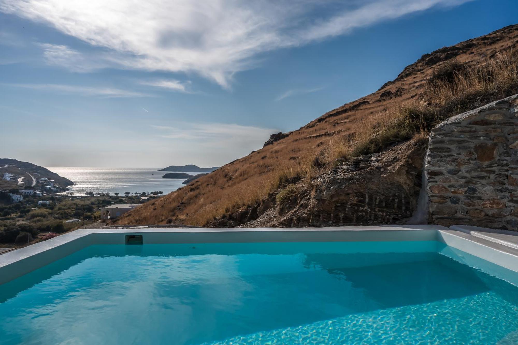 Epithea Suites Kythnos 5 Με Ιδιωτική Πισίνα Bagian luar foto