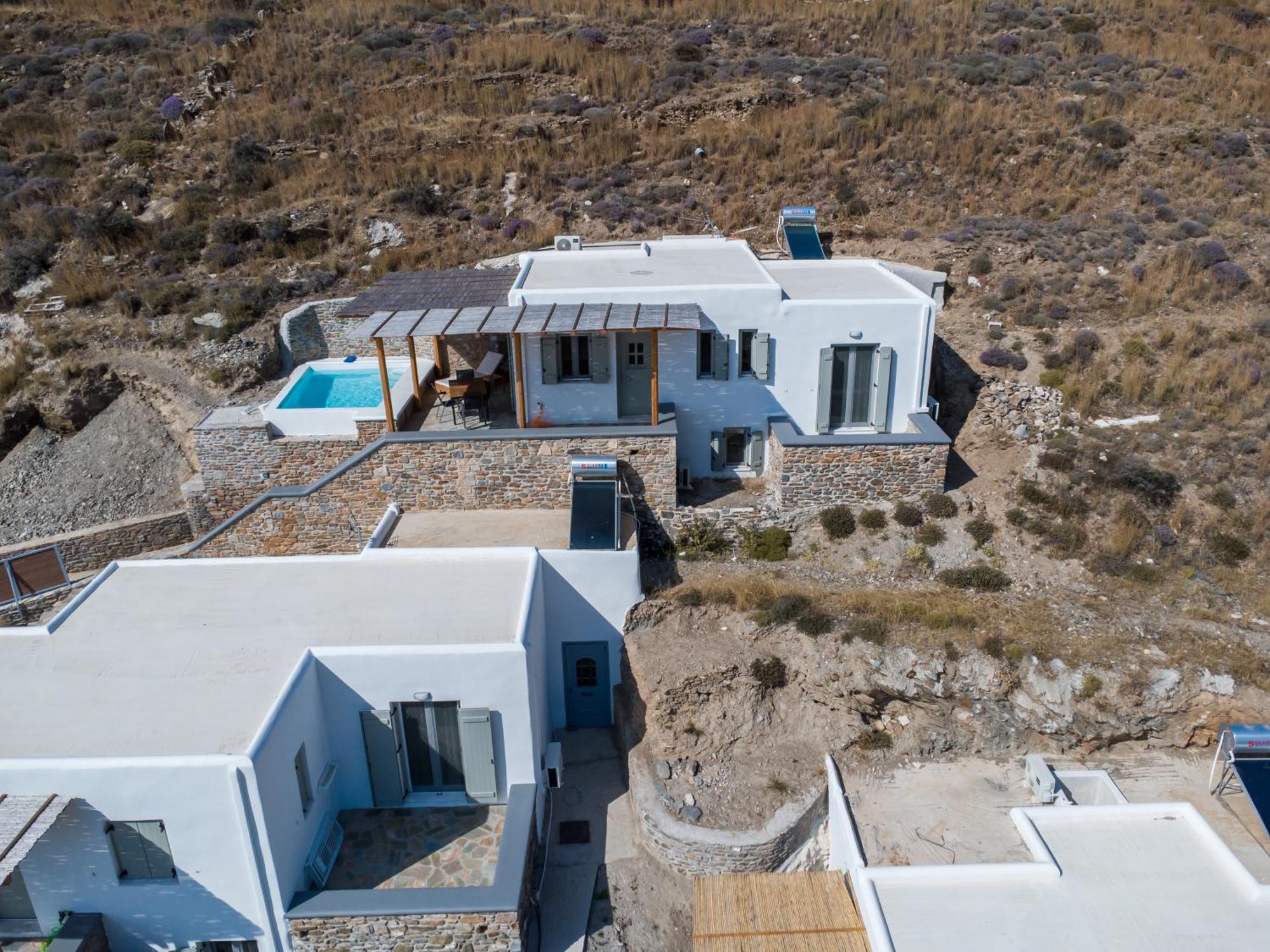 Epithea Suites Kythnos 5 Με Ιδιωτική Πισίνα Bagian luar foto
